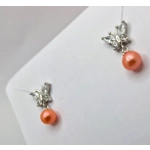 Crystal Wing Earrings