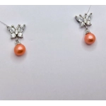 Crystal Wing Earrings