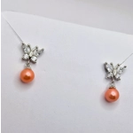 Crystal Wing Earrings