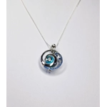 Blue Wave Cage Pendant