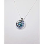 Blue Wave Cage Pendant