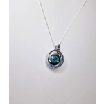 Blue Wave Cage Pendant