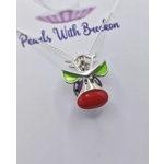 Big Nosed Reindeer Cage Pendant