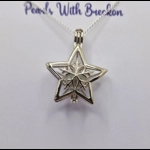 Snowflake Star Cage Pendant