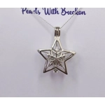 Snowflake Star Cage Pendant