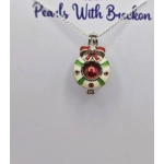 Spotted Wreath Cage Pendant