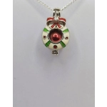 Spotted Wreath Cage Pendant