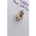 Spotted Wreath Cage Pendant