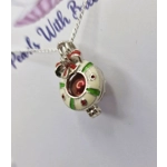 Spotted Wreath Cage Pendant