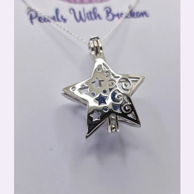Sally's Christmas Star Cage Pendant