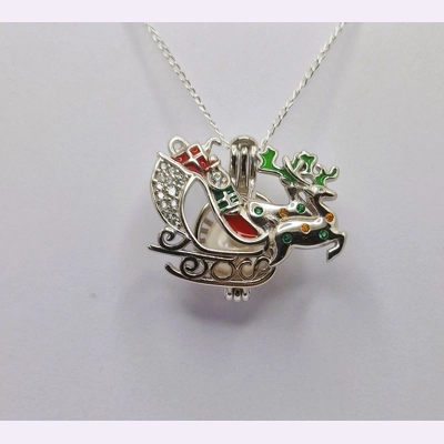 Present Delivery Cage Pendant