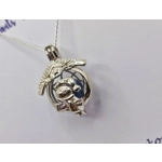 Snowman's Hut Cage Pendant