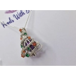 Decorated Christmas Cage Pendant