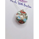 Wreath Of Christmas Cage Pendant