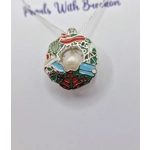 Wreath Of Christmas Cage Pendant