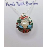 Wreath Of Christmas Cage Pendant