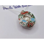 Wreath Of Christmas Cage Pendant