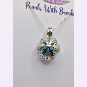 Snowflake Cage Pendant