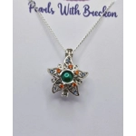 Poinsettia Cage Pendant