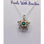 Poinsettia Cage Pendant