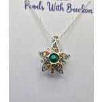 Poinsettia Cage Pendant