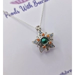 Poinsettia Cage Pendant