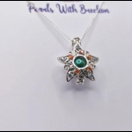 Poinsettia Cage Pendant