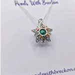 Poinsettia Cage Pendant