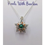 Poinsettia Cage Pendant