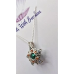 Poinsettia Cage Pendant