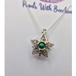 Poinsettia Cage Pendant