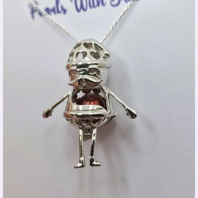 Santa's Dance Cage Pendant