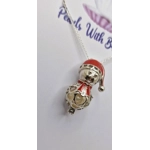 Snowman's Party Cage Pendant