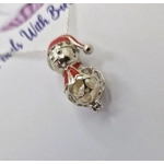 Snowman's Party Cage Pendant