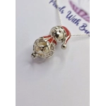 Snowman's Party Cage Pendant