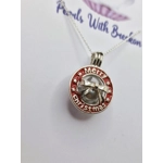 Merry Christmas Cage Pendant