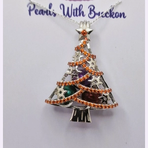 Red Tinsel Christmas Tr..