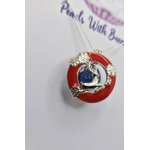 Red Leap Cage Pendant