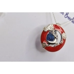 Red Leap Cage Pendant