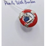 Red Leap Cage Pendant