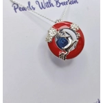 Red Leap Cage Pendant