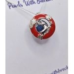 Red Leap Cage Pendant