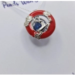 Red Leap Cage Pendant