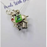 Reindeer Dance Cage Pendant