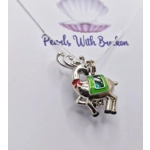 Reindeer Dance Cage Pendant