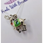 Reindeer Dance Cage Pendant