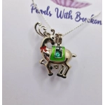Reindeer Dance Cage Pendant