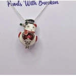 Snowman Cage Pendant