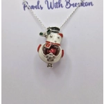 Snowman Cage Pendant
