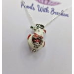 Snowman Cage Pendant